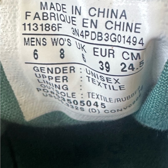 Converse Chuck Taylor All Star Women’s Lace Up Paint Splatter Sneaker size 8 - Picture 5 of 5